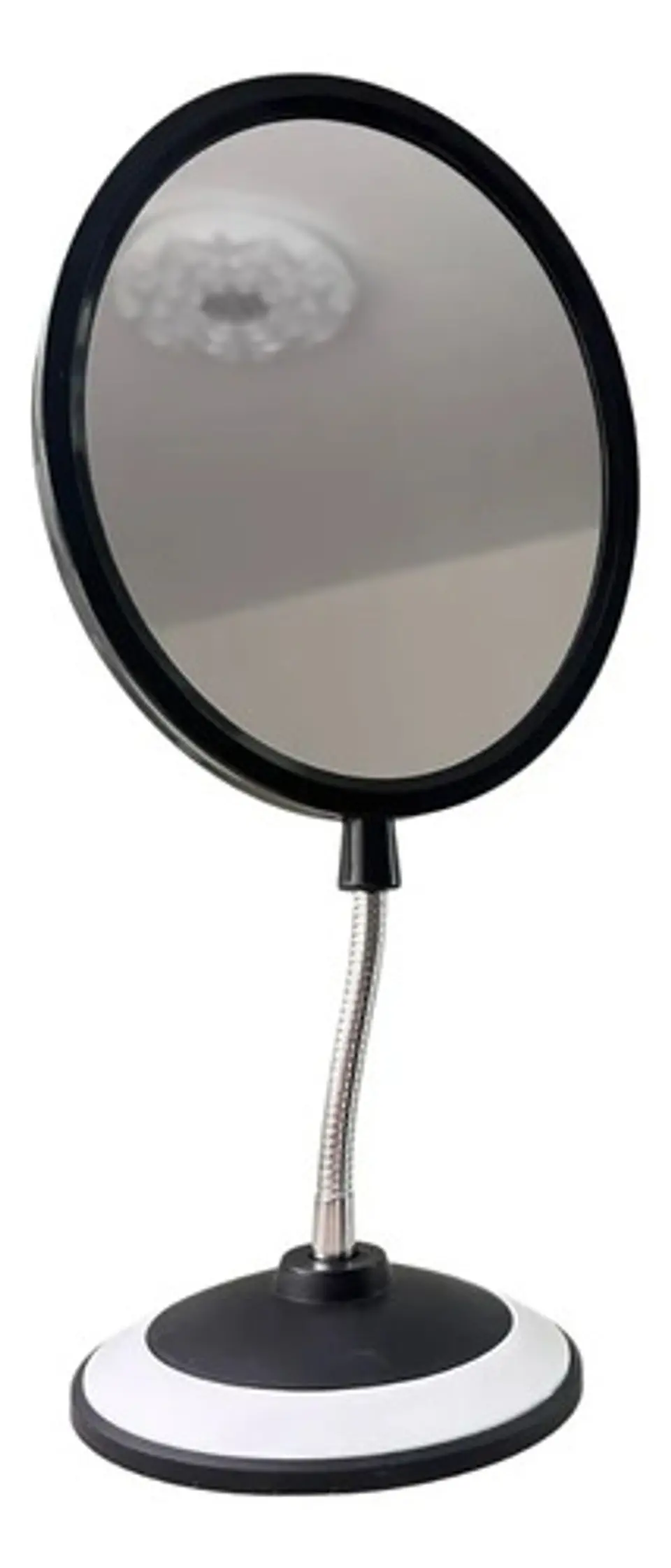 Espejo Decorativo Individual De Escritorio Base Negro. 1