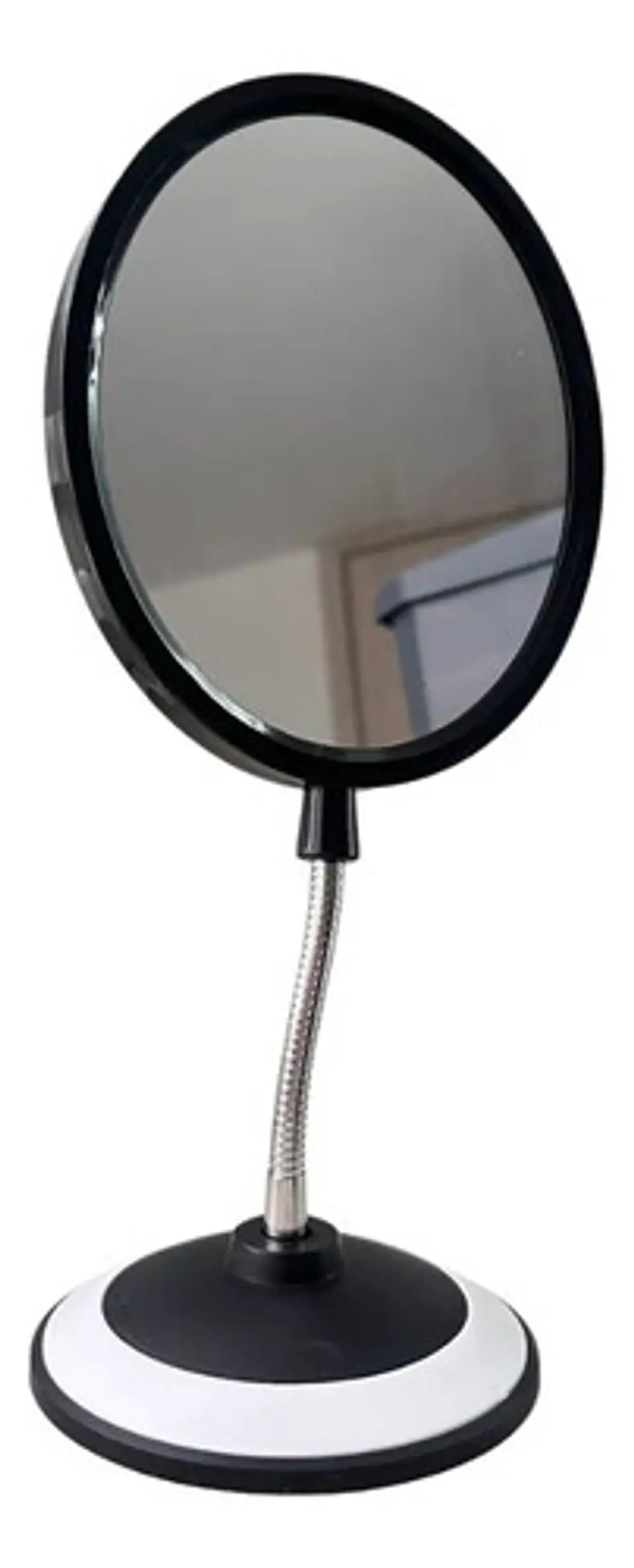 Espejo Decorativo Individual De Escritorio Base Negro. 4