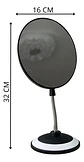 Espejo Decorativo Individual De Escritorio Base Negro. - Miniatura 7