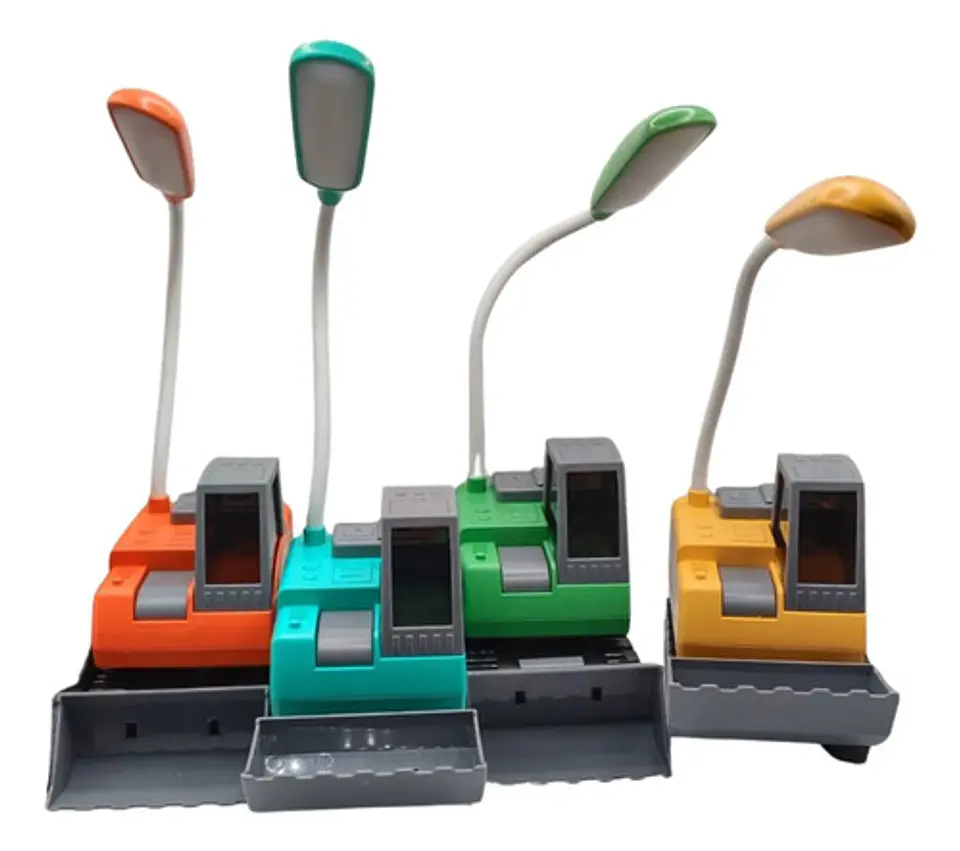 Lámpara Led Bulldozer Premium De Ingeniería Para Niños 1