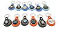 Ruta Premium Automotriz Deluxe Collection Keychain Editi X12 - Miniatura 4