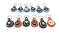 Ruta Premium Automotriz Deluxe Collection Keychain Editi X12 - Miniatura 5