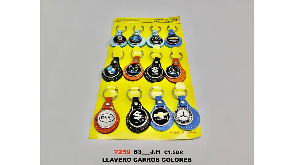 Ruta Premium Automotriz Deluxe Collection Keychain Editi X12 7