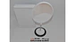 Espejo de Mesa Individual Base Negra Ajustable Elegante - Miniatura 7