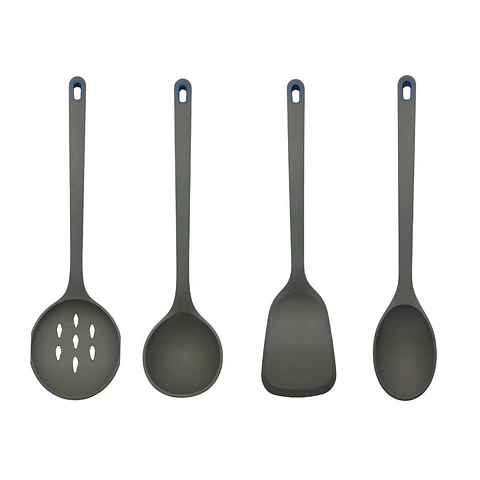 Set X4 Utensilios De Cocina En Silicona Resistente Al Calor