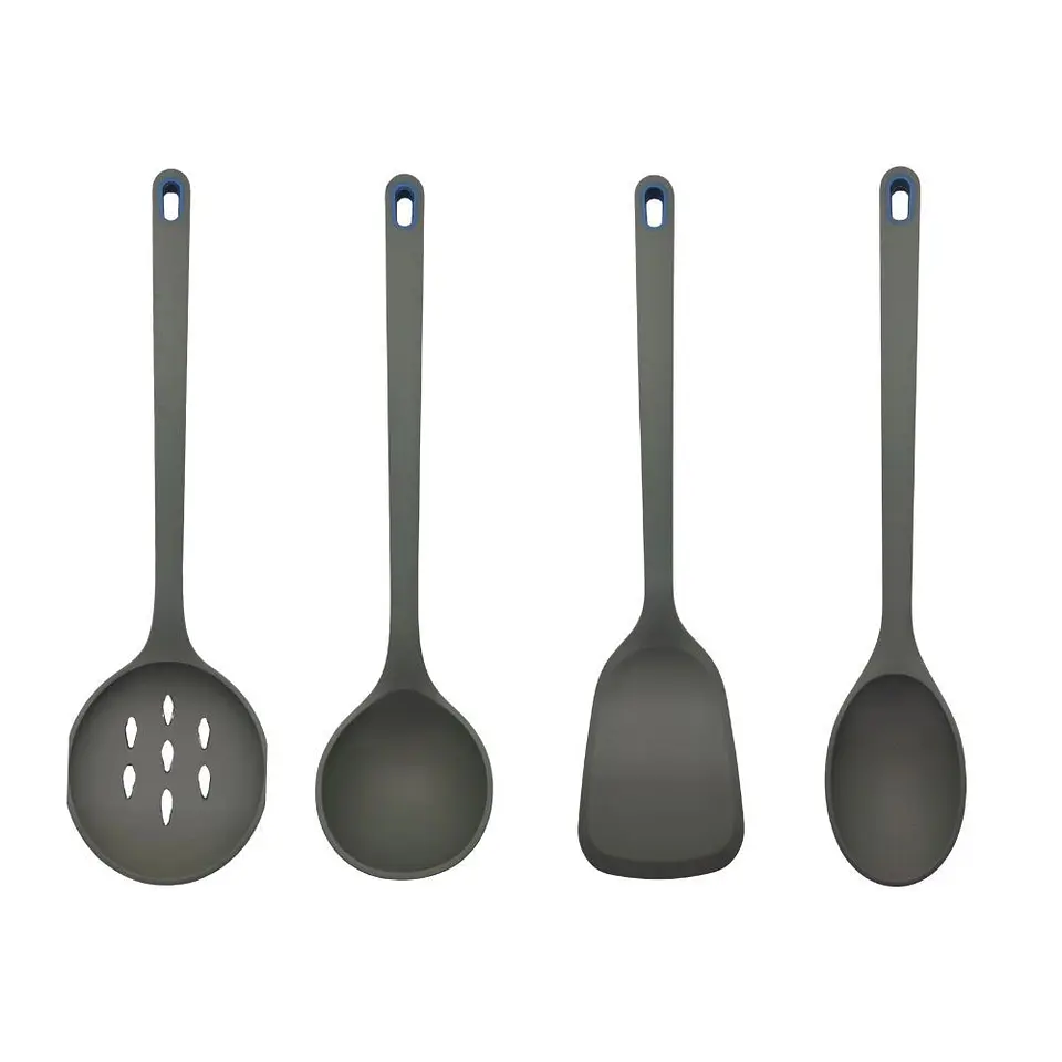 Set X4 Utensilios De Cocina En Silicona Resistente Al Calor 1