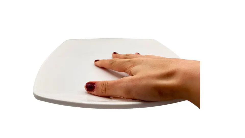 Plato Melamina Blanco Cuadrado Premium 23 cm 4