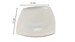 Plato Melamina Blanco Cuadrado Premium 23 cm - Miniatura 6