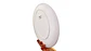 Plato Ovalado Grande Melamina Blanca 36 cm Elegante - Miniatura 2