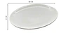 Plato Ovalado Grande Melamina Blanca 36 cm Elegante - Miniatura 6