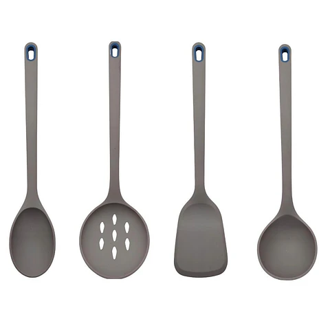 Set X4 Utensilios De Cocina En Silicona Resistente Al Calor