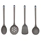 Set X4 Utensilios De Cocina En Silicona Resistente Al Calor - Miniatura 1