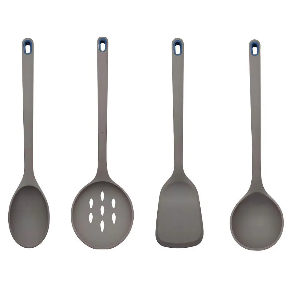 Set X4 Utensilios De Cocina En Silicona Resistente Al Calor 1