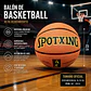 Balón Basket Tamaño Oficial Uso Interior Exterior Alta Calidad - Miniatura 2