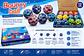 Pelotas Saltarinas Premium X12  Alto Rebote Colores Surtidos - Miniatura 3