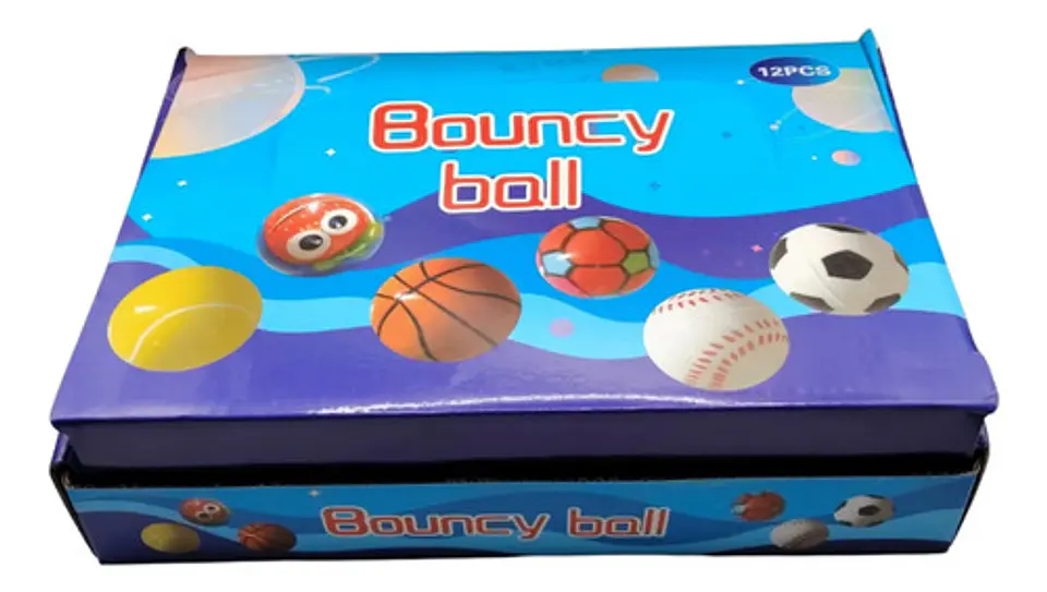 Pelotas Saltarinas Premium X12  Alto Rebote Colores Surtidos 5