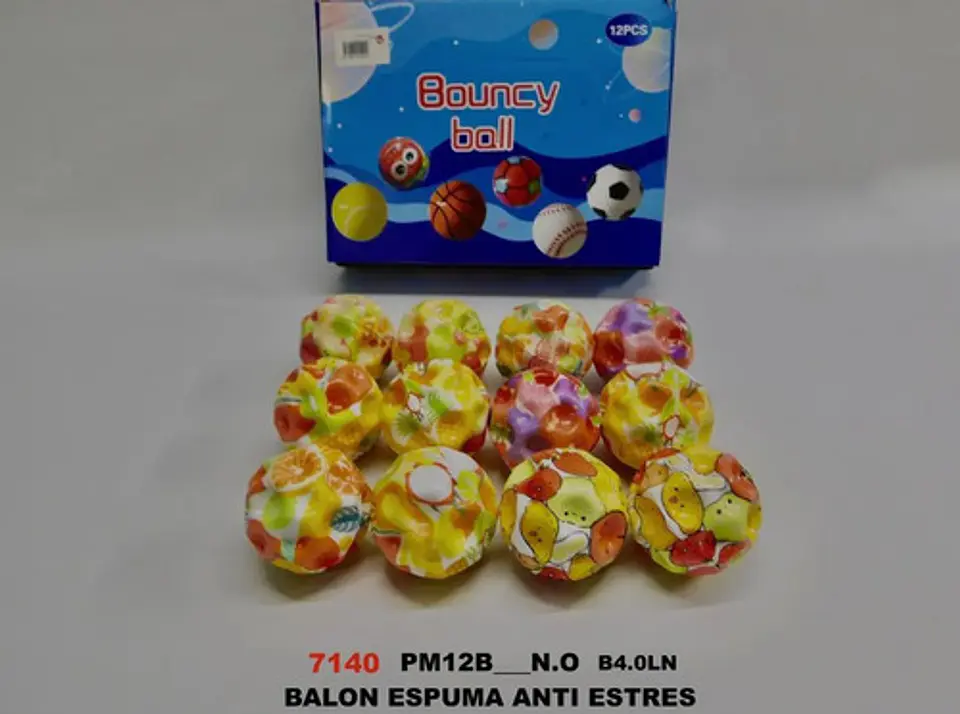 Pelotas Saltarinas Premium X12  Alto Rebote Colores Surtidos 7