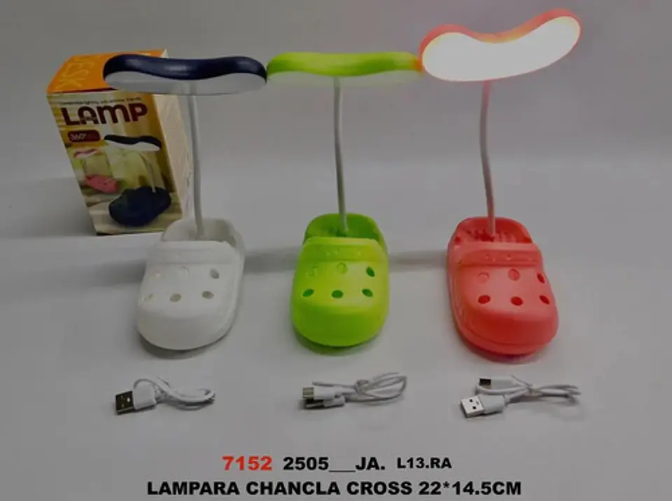 Lámpara Led Creativa Con Diseño De Calzado 6