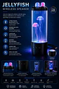 Jellyfish Speaker: Altavoz Bluetooth Con Medusas Y Luces Led - Miniatura 2