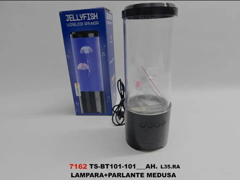 Jellyfish Speaker: Altavoz Bluetooth Con Medusas Y Luces Led 6