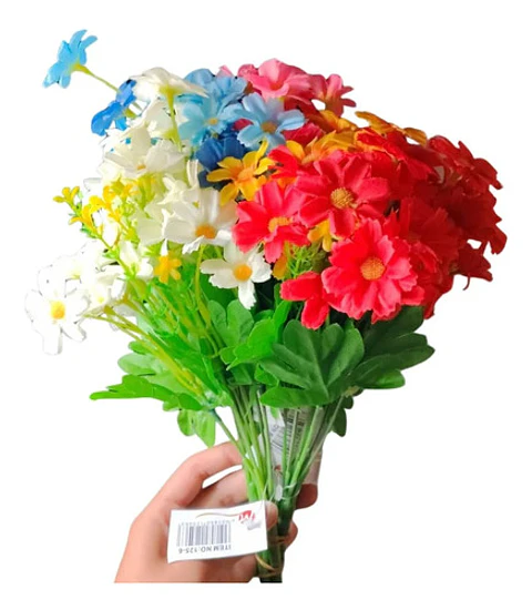 Flores Artificiales Decorativas Premium Para Hogar Y Oficina