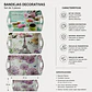 Bandejas Decorativas Plásticas 37x23 Cm Con Asas Multiusos Multicolor - Miniatura 2