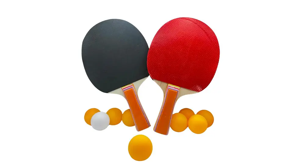 Set Ping Pong 2 Raquetas Pelotas Y Estuche Portátil 1
