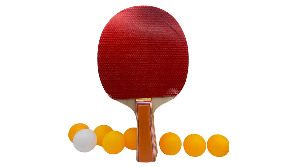 Set Ping Pong 2 Raquetas Pelotas Y Estuche Portátil 3
