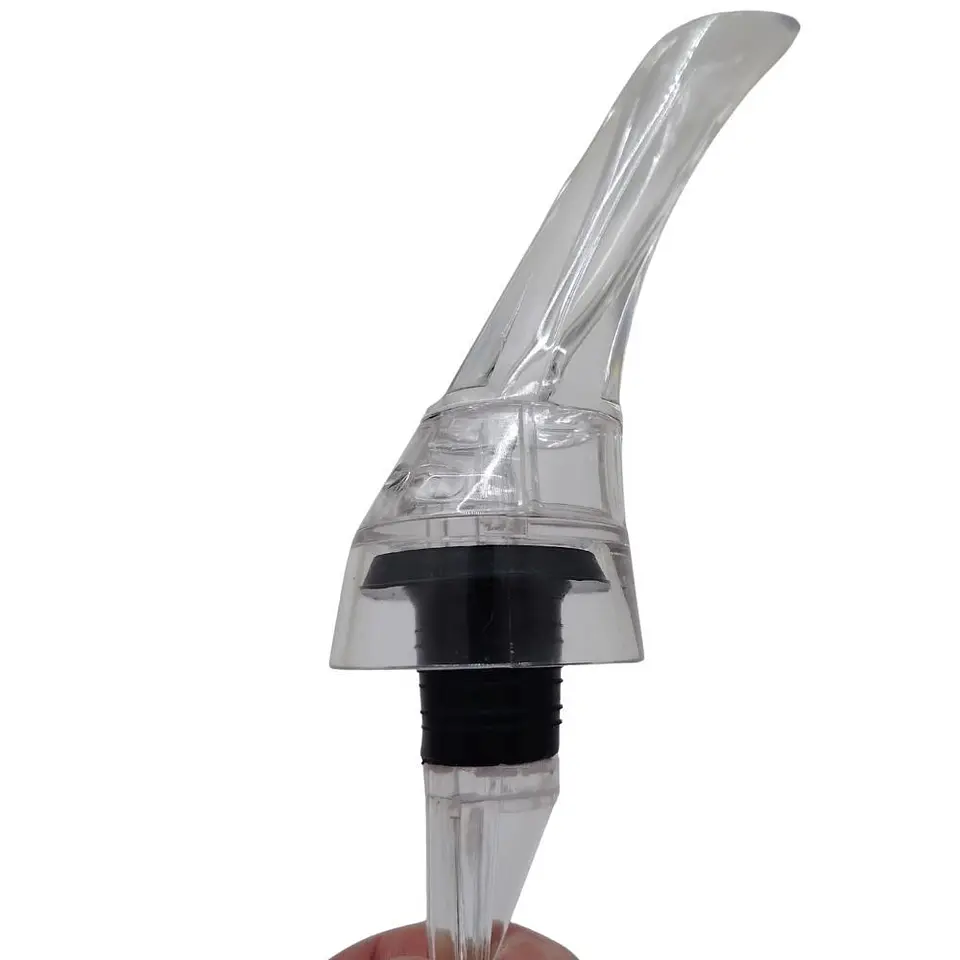 Dosificador Vertedor Para Vino Con Tapón Sellado Reutilizable 2