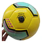 Balón Fútbol Sialerkg Tamaño 1 Cuero Sintético Resistente Amarillo - Miniatura 3