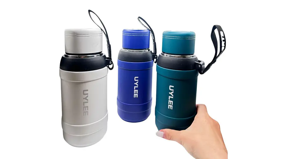 Termo Acero Inoxidable 600 ml Conserva Frío y Calor 3