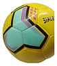 Balón Fútbol Sialerkg Tamaño 1 Cuero Sintético Resistente Amarillo - Miniatura 5