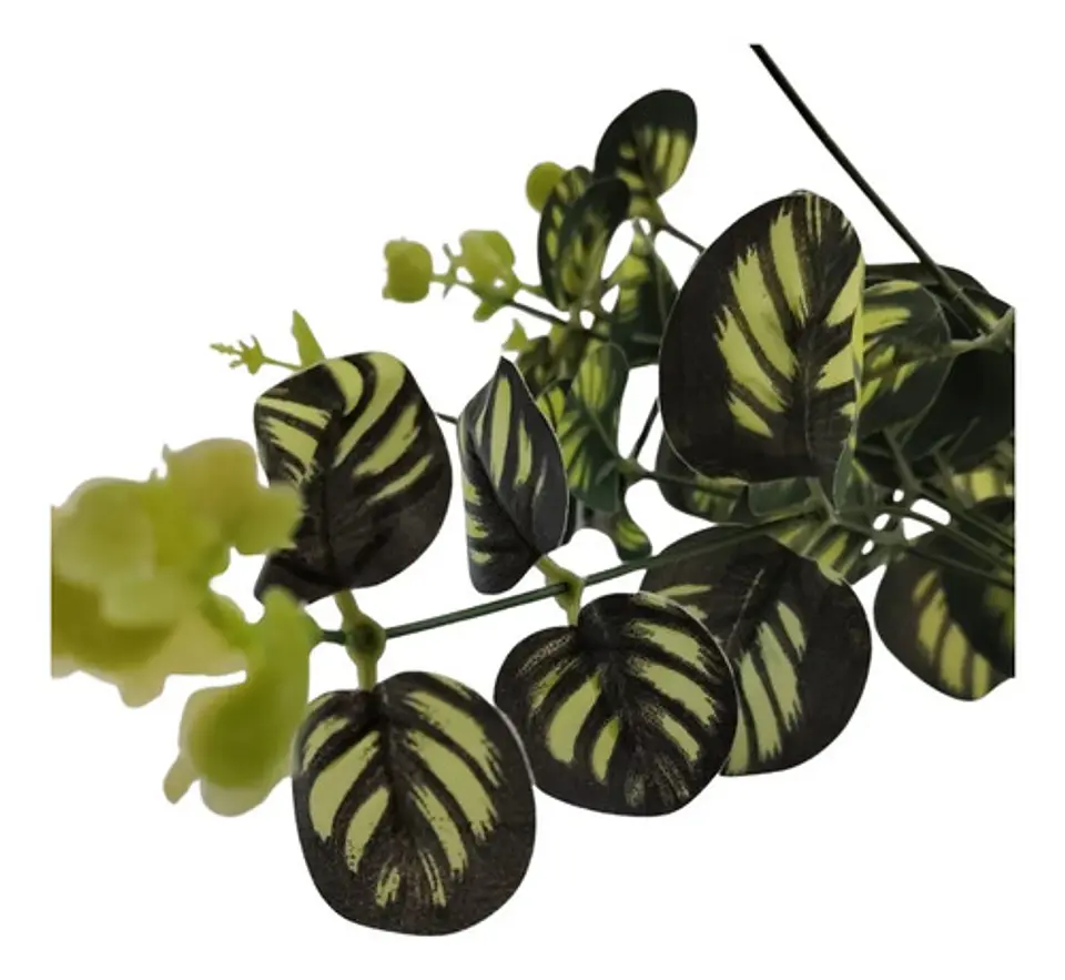 Rama Colgante Artificial Premium Hojas Realistas Decorativas 3
