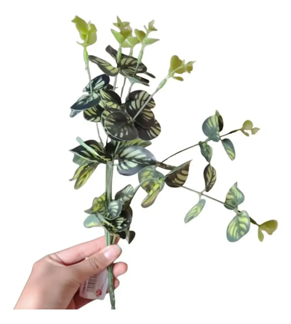 Rama Colgante Artificial Premium Hojas Realistas Decorativas 5