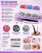 Set De Decoración Para Uñas Con Rhinestones Y Flores 3d Perlas - Miniatura 2