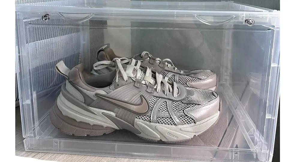 Caja Organizadora Transparente Para Zapatos Apilable 4