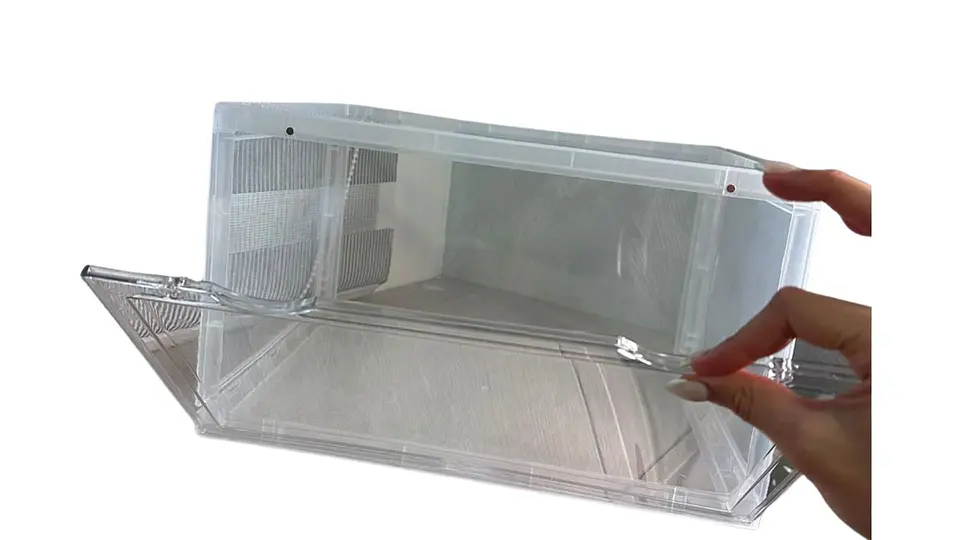 Caja Organizadora Transparente Para Zapatos Apilable 5