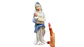 Figura Religiosa Virgen María Con Niño Jesús Decorativa - Miniatura 3