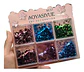 Set De Glitter Para Uñas Maquillaje Manualidades 6 Colores - Miniatura 3
