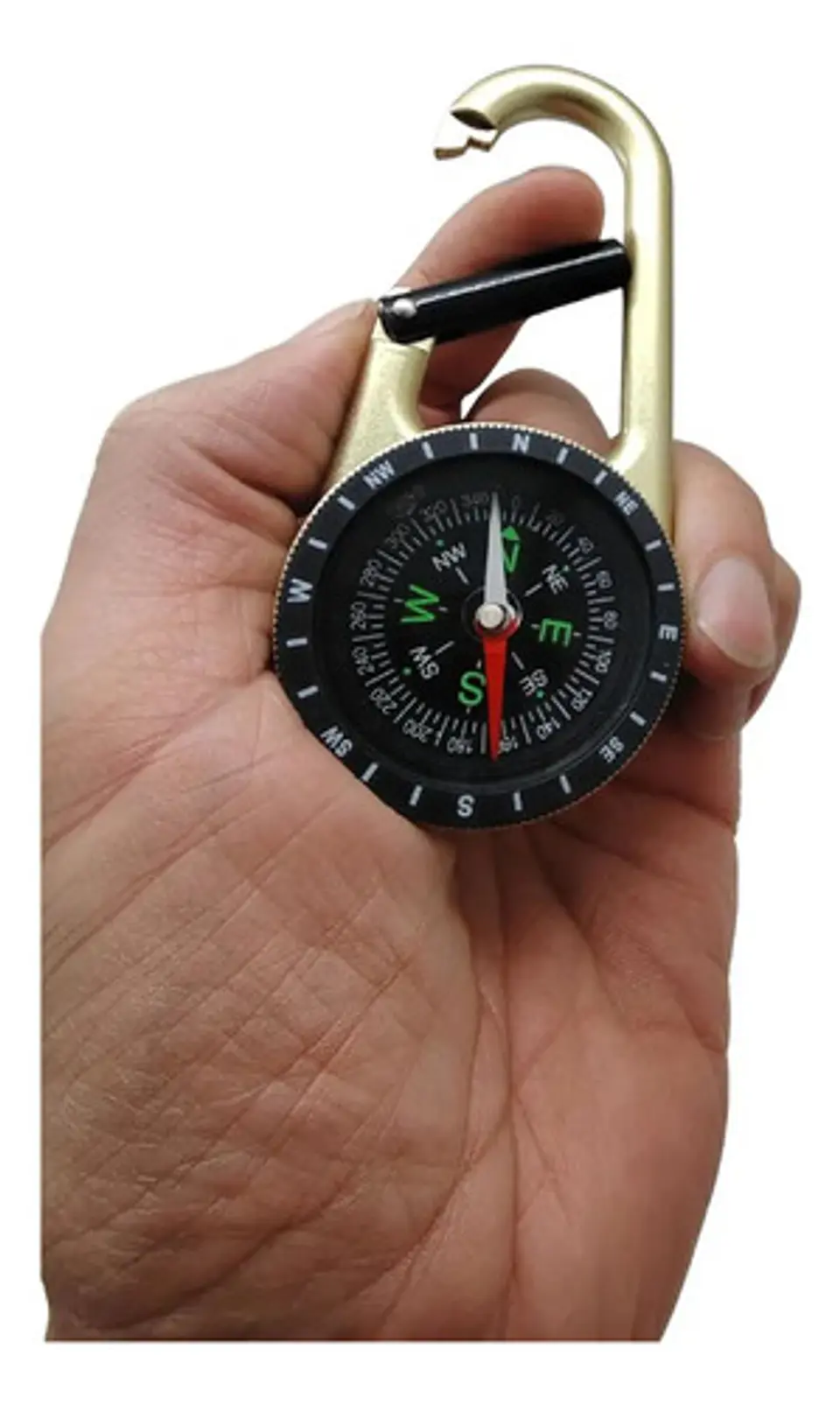 Brújula Con Mosquetón Para Camping Senderismo Trekking 5