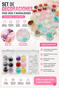 Set Decoración Para Uñas Nail Art Con Figuras 3d Y Cristales - Miniatura 5