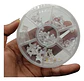 Organizador Circular Con Mini Flores Y Perlas Para Nail Art - Miniatura 2