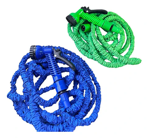 Kit Manguera Expandible Flexible Con Pistola De Riego