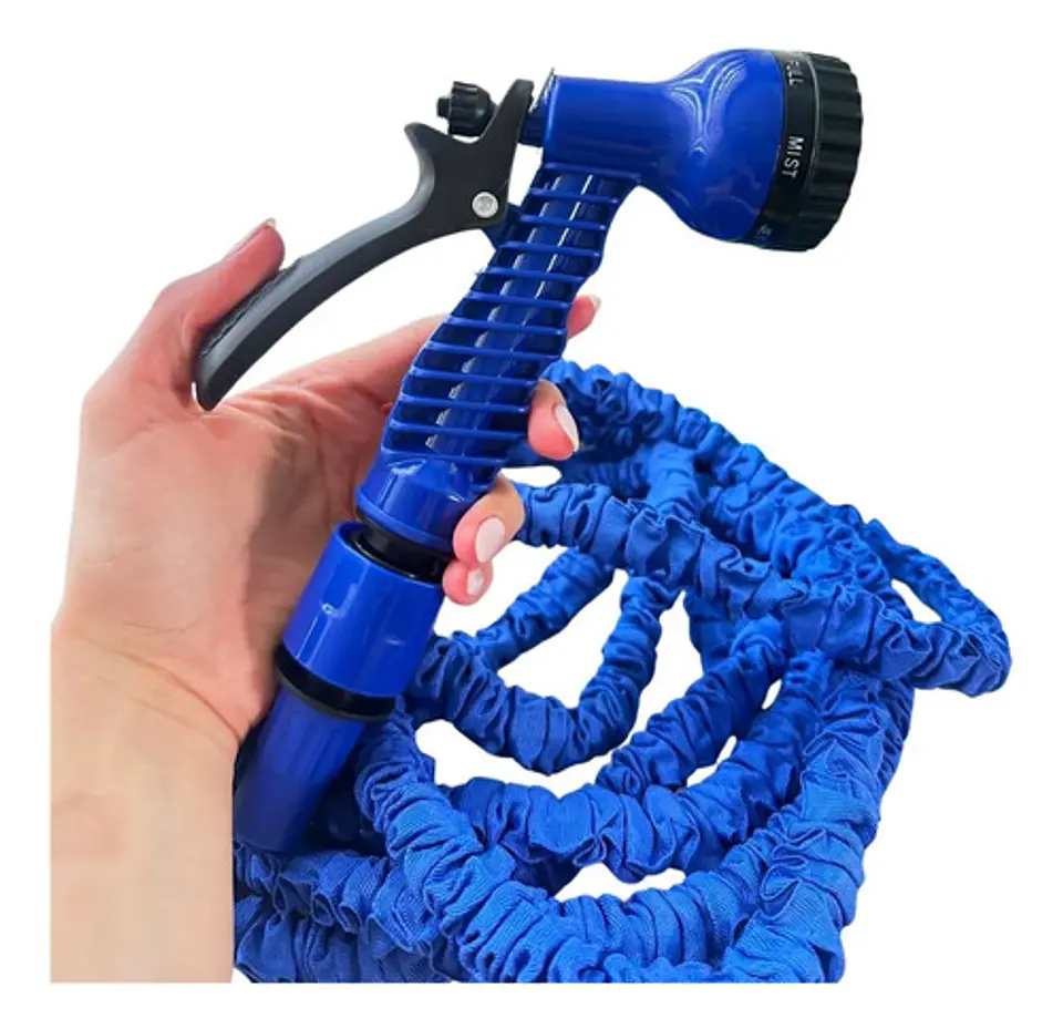 Kit Manguera Expandible Flexible Con Pistola De Riego 9