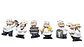 Imán Decorativo Chef Para Nevera En Resina X6 - Miniatura 5