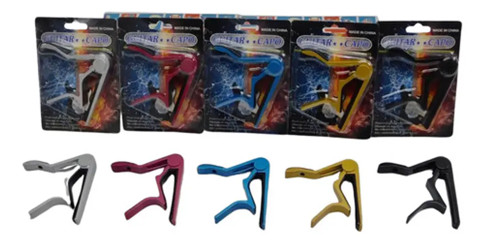Capotraste Universal Para Guitarra Acústica Y Eléctrica 6