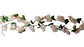 Guirnalda Floral Artificial Colgante Decorativa para Pared - Miniatura 2