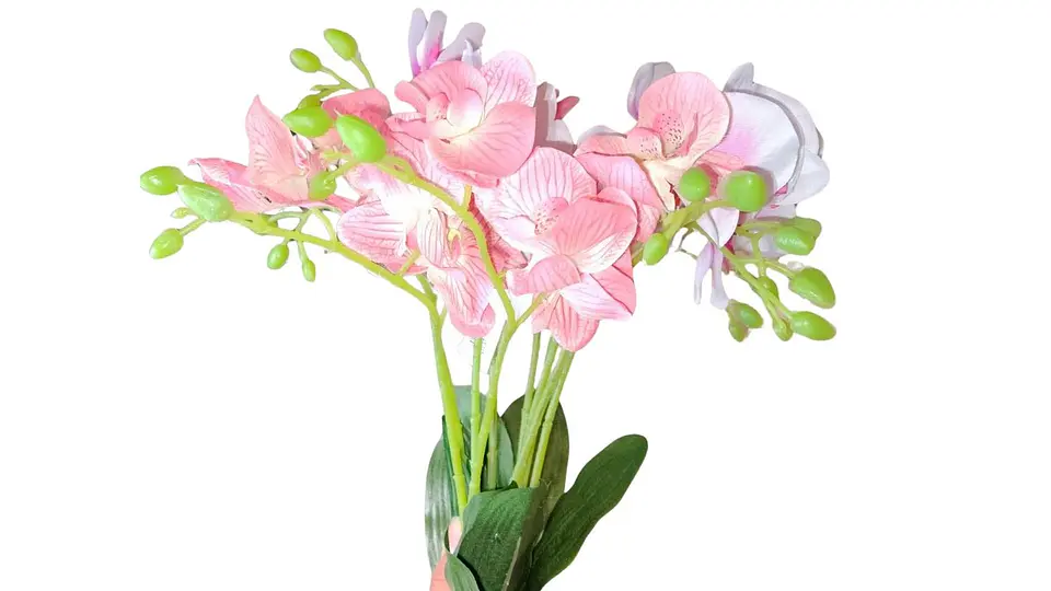 Ramo de Orquídeas Artificiales Premium Realistas para Decoración 5