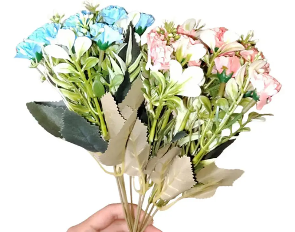 Ramo Artificial Mix Primavera Flores Multicolor Premium 2