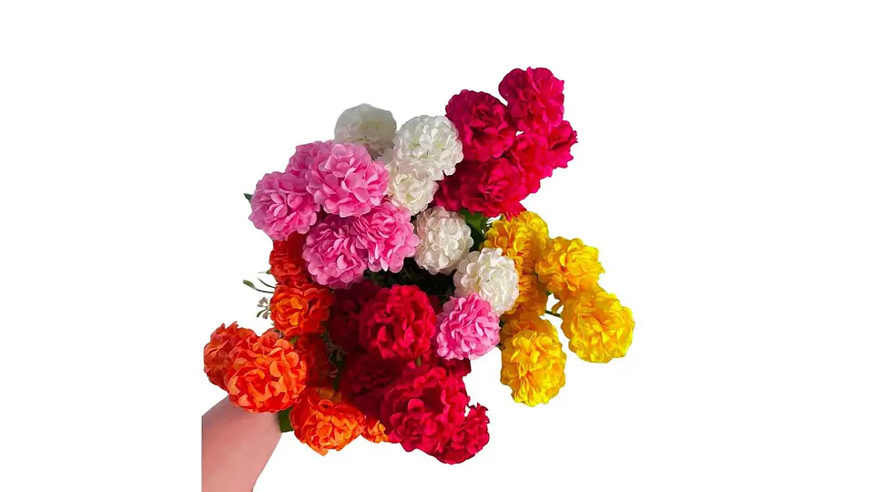 Ramo Artificial De Flores Decorativas Multicolor 1
